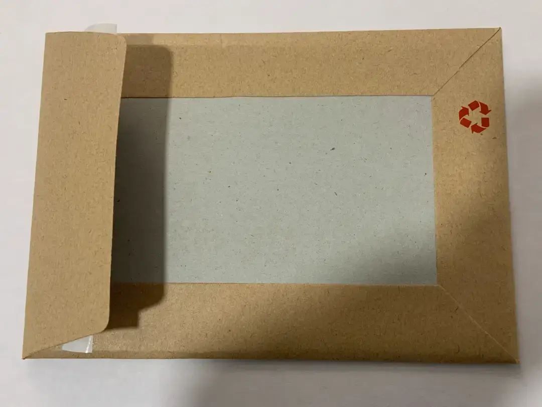 Large letter packaging example
