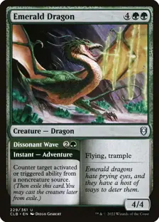 Emerald Dragon / Dissonant Wave