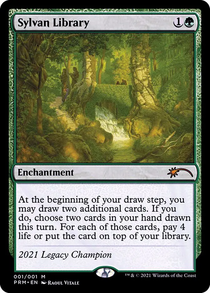 Sylvan hotsell Library MTG Card