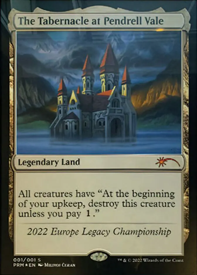 The Tabernacle at Pendrell Vale (Legacy Championship) #2022C - buy magic  cards